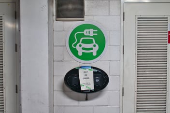 ev charging station out of order