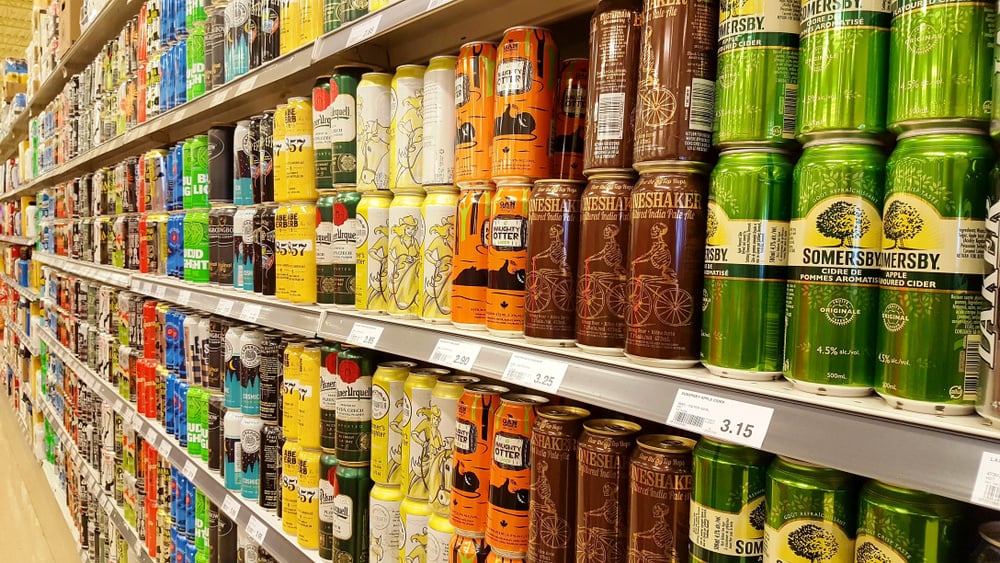 Canadian Convenience Store Beer Selection